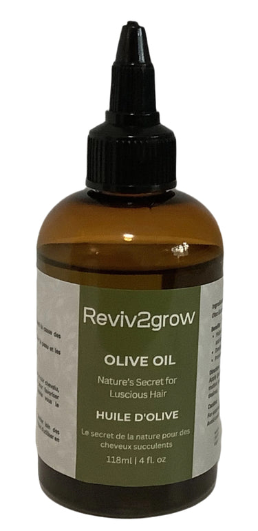 REVIV2GROW Natural Hair oils -Olive Oil (4oz), Sareya Beauty Supply Store in calgary